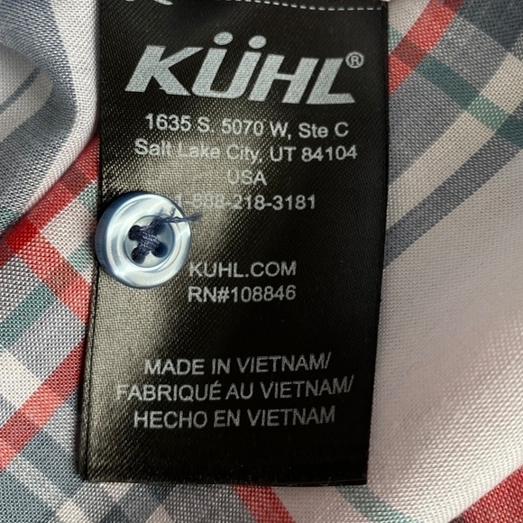 Kuhl Plaid Long Sleeve Size Small - Picture 4 of 5